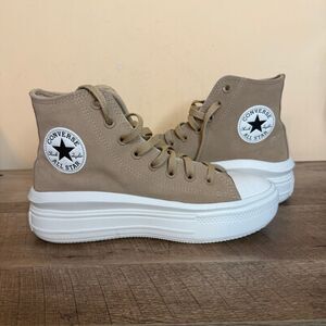 Converse Chuck Taylor All Star Move Platform Coffee Rum women’s size 8 shoes